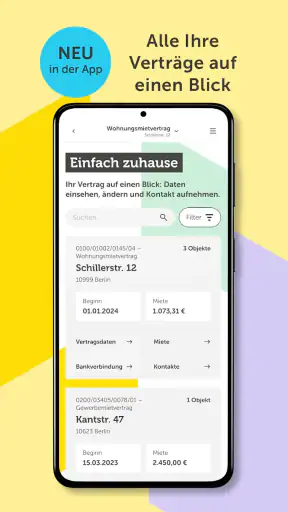 Gewobag App screenshot 2
