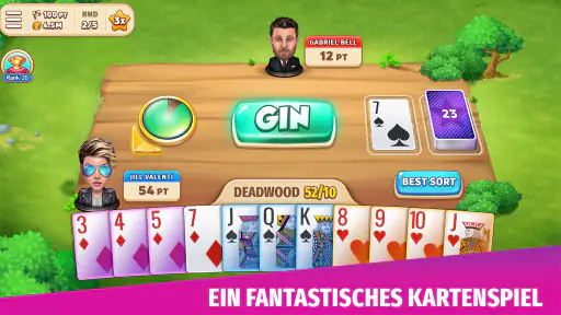 Gin Rummy - Online Rommé screenshot 8