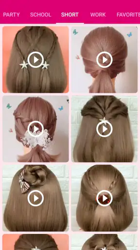 Girls Hairstyle Step By Step screenshot 4