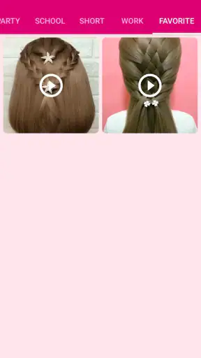 Girls Hairstyle Step By Step screenshot 6