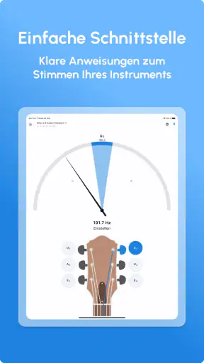 Gitarre Stimmgerät - LikeTones screenshot 10