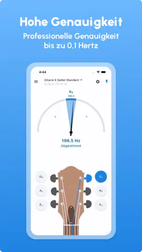 Gitarre Stimmgerät - LikeTones screenshot 7