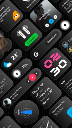 Glass Widgets screenshot 3