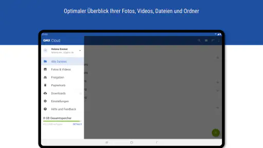 GMX Cloud screenshot 9