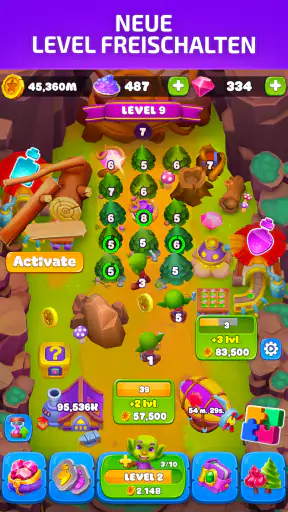 Goblins Wood: Tycoon Idle Sim screenshot 2