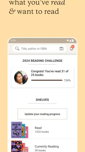 Goodreads: Book Tracker & More screenshot 2