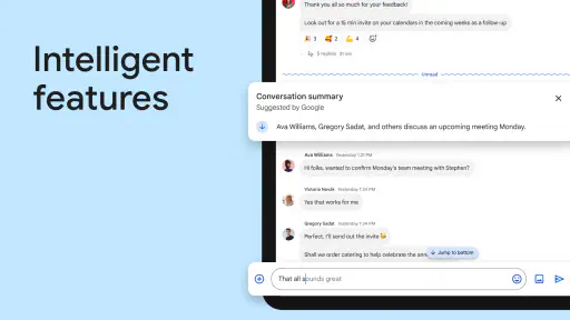 Google Chat screenshot 10