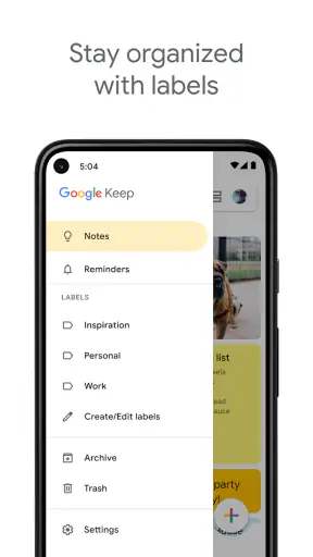 Google Keep – Notizen & Listen screenshot