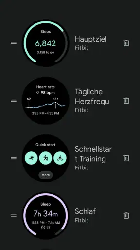 Google Pixel Watch screenshot 5