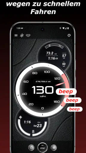 GPS Tacho & Kilometerzähler screenshot 6