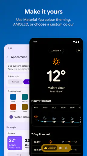 Gradient Weather screenshot 2