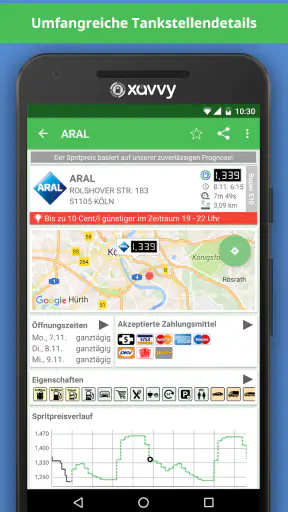 Günstig tanken mit xavvy fuel screenshot 5