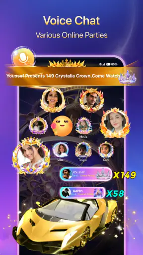 Habi - Group Voice Chat screenshot 4