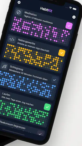 Habit Tracker - HabitKit screenshot 2