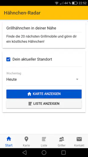 Hähnchen-Radar screenshot 2