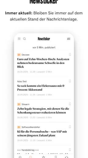 Handelsblatt - Nachrichten screenshot 3