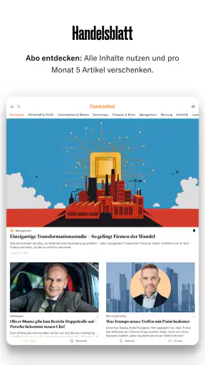 Handelsblatt - Nachrichten screenshot 9
