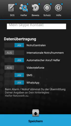 HandHelp™ - Notruf Notfall App screenshot 7