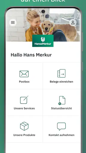 HanseMerkur ServiceApp screenshot 1