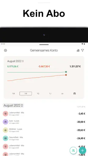 Haushaltsbuch Ausgaben Monee screenshot 9