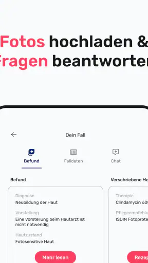 Hautarzt per App - dermanostic screenshot 11