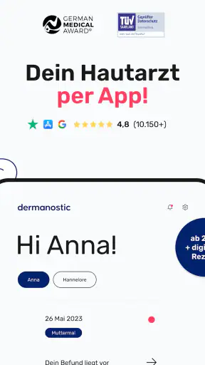 Hautarzt per App - dermanostic screenshot 9
