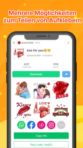 HD Sticker&Pack WAStickersApps screenshot 4