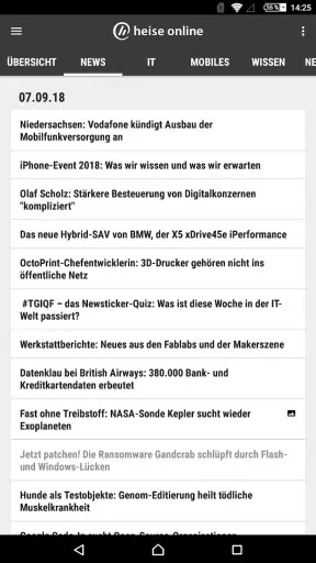 heise online - News screenshot 11