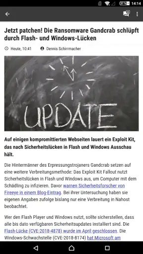 heise online - News screenshot 12