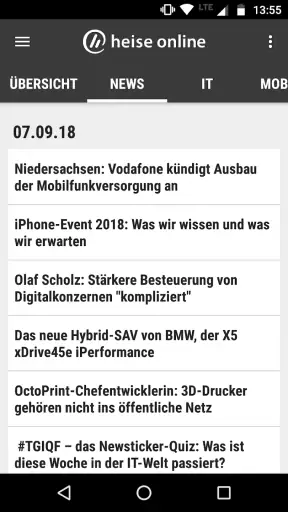 heise online - News screenshot 4