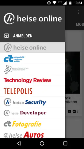heise online - News screenshot 7
