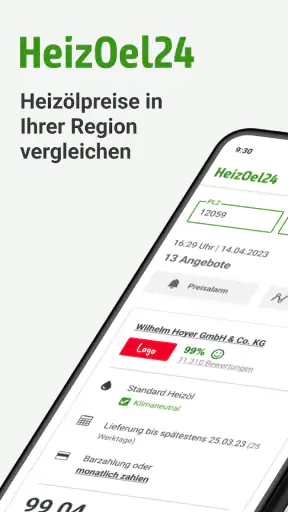 HeizOel24 | meX - Heizölpreise screenshot 1