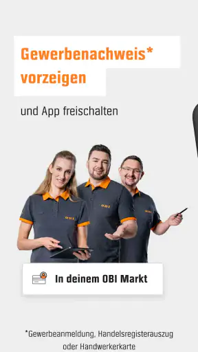 OBI PRO: Profi-App screenshot 4