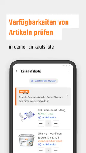 OBI PRO: Profi-App screenshot 8