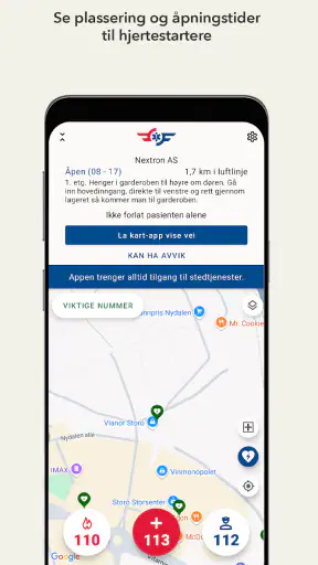 Hjelp 113 screenshot 2