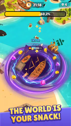 Hole.io screenshot 11