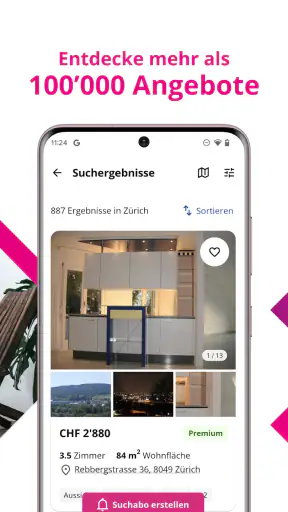 Homegate - Immobilien Schweiz screenshot 2