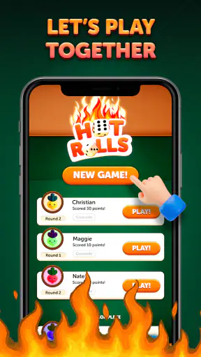 Hot Rolls Würfelstrategiespiel screenshot 4