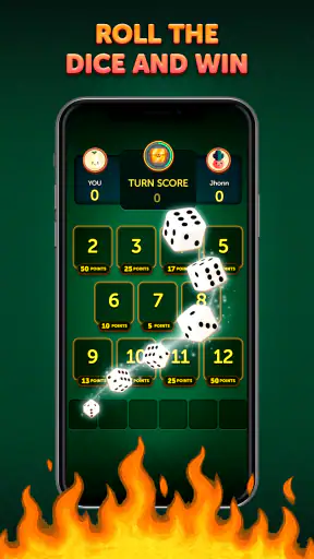 Hot Rolls Würfelstrategiespiel screenshot 5
