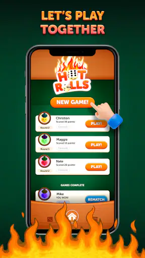 Hot Rolls Würfelstrategiespiel screenshot 8