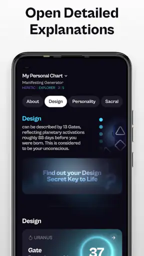 Human Design App screenshot 2