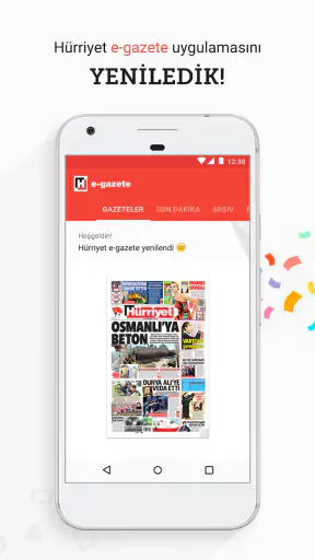 Hürriyet E-Gazete screenshot 1