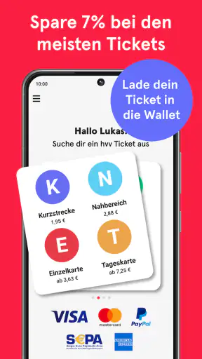 hvv switch: ÖPNV & Sharing screenshot 4