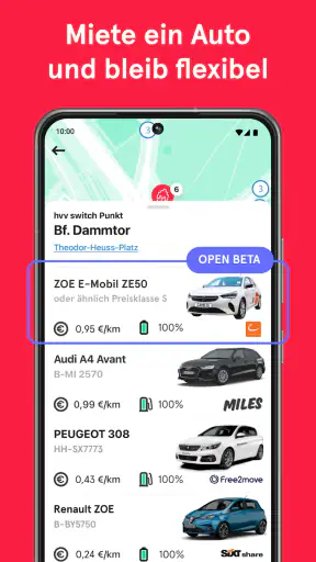hvv switch: ÖPNV & Sharing screenshot 6
