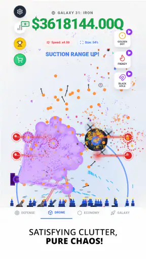 Idle Dot Shooter! screenshot 1