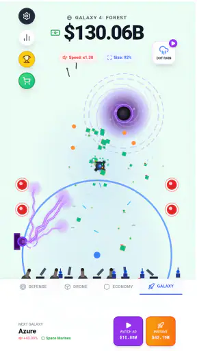 Idle Dot Shooter! screenshot 11