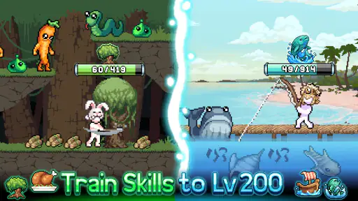 IdleOn! - Idle-MMO screenshot 5