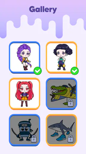 Idol Draw: Coloring Master screenshot 2