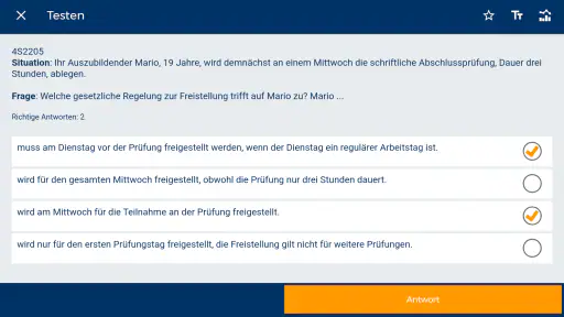 IHK.AEVO Trainieren – Testen screenshot 10