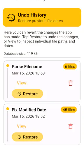 Image & Video Date Fixer screenshot 8